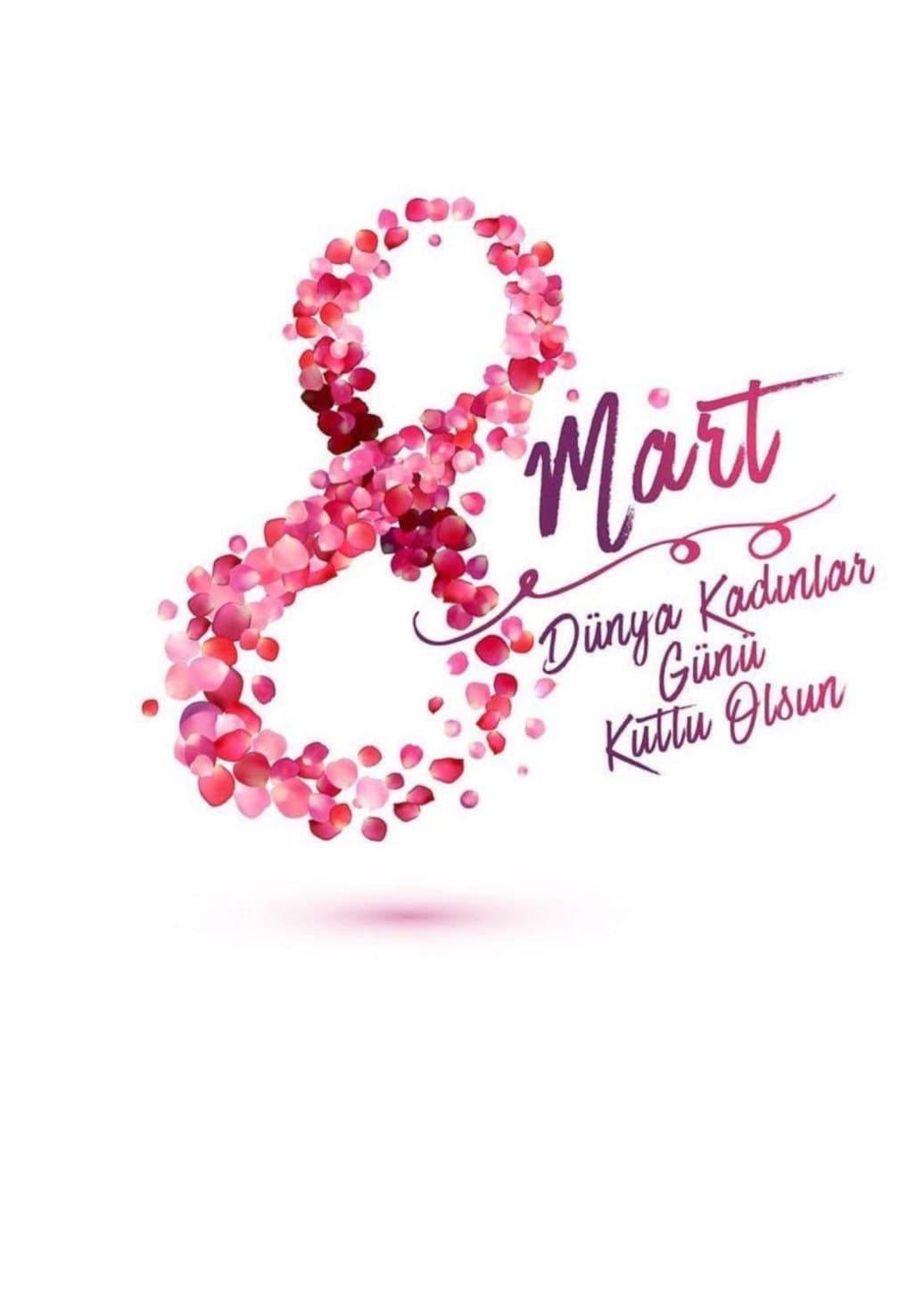 8 Mart Dünya Kadınlar Günü Kartı