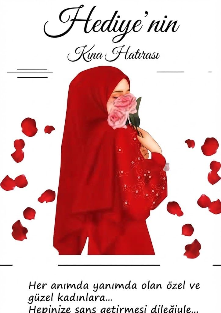 Kına Hatırası - Güllü Hediye
